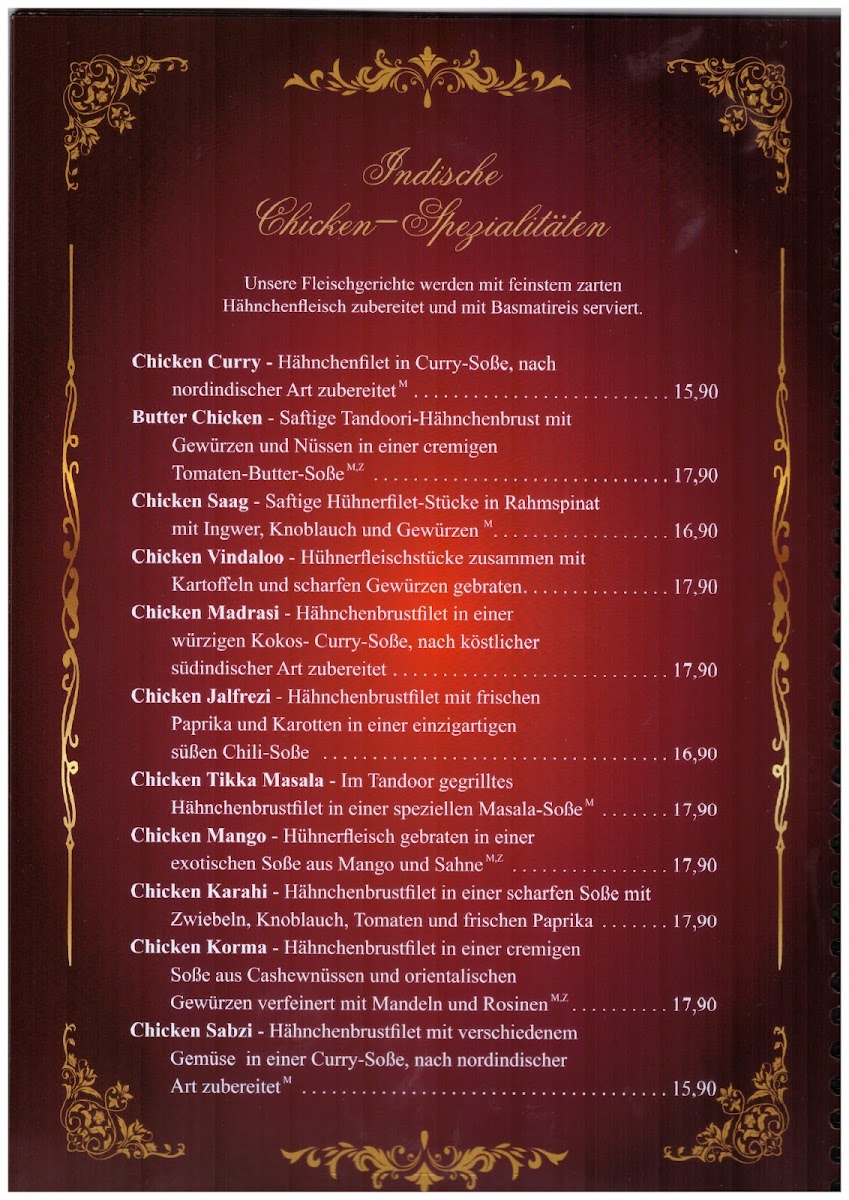 Menu Mumtaz Mahal-2